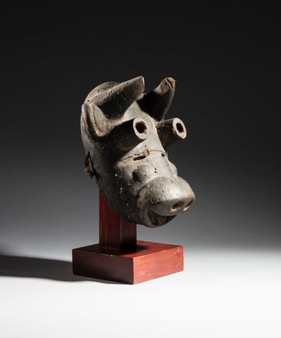 Guéré-Wobé mask, Ivory Coast
Wood, vegetable...