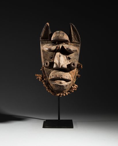 Wé-Guéré mask, Ivory Coast
Wood, vegetable...