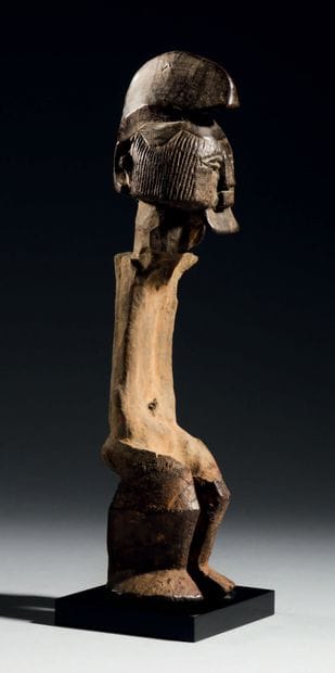 Teke statuette, Democratic Republic of Congo
Wood
H....
