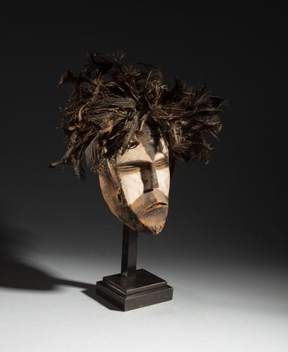 Masque, Gabon (Congo français)
Bois, pigments...