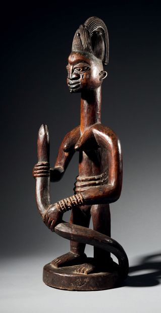 Yoruba statue, Nigeria
Wood, pigments
H....