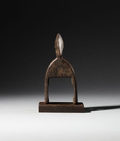 Senoufo loom pulley block, Ivory Coast
Wood
H....