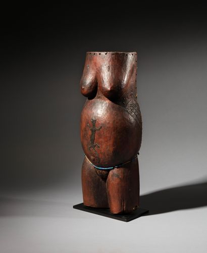 Masque de ventre Makondé, Mozambique
Bois,...