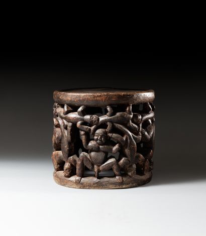 Tabouret / trône Bamiléké, Cameroun
Bois
H....