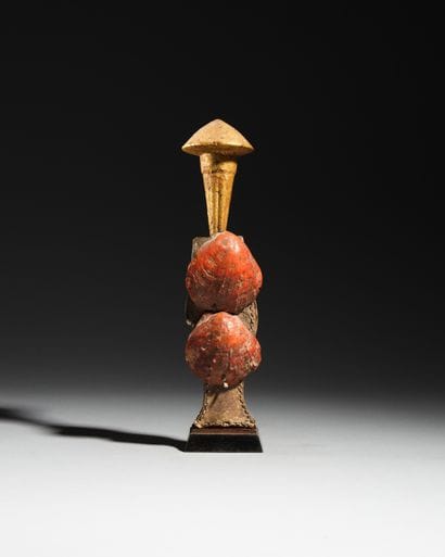 Ceremonial knife, Baule, Ivory Coast
Wood,...
