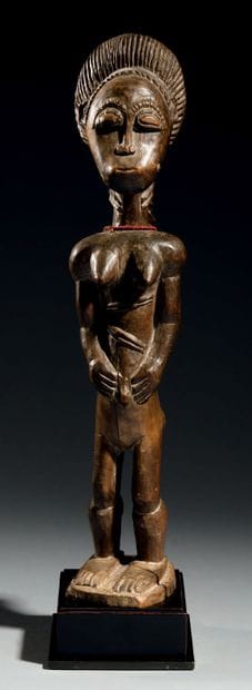 Blolo-bla Baoule statue, Ivory Coast
Wood...