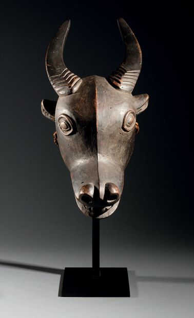 Masque antilope, Côte d'Ivoire
Bois à patine...