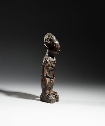Statuette Ibeji Era, Yoruba, Nigeria
Wood...