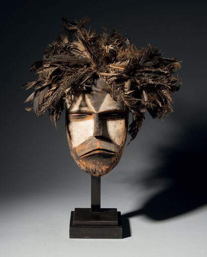 Masque, Gabon (Congo français)
Bois, pigments...