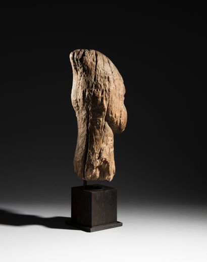 Tête Kongo,
République démocratique du Congo
Bois...