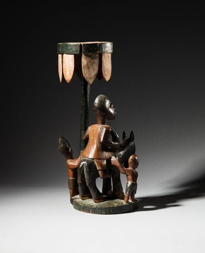 Yoruba statue Benin
Circa 1925
Wood and natural...