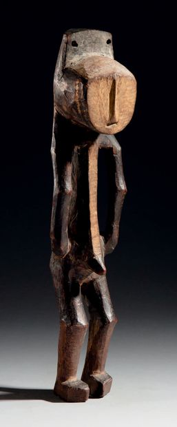 
Ɵ Statuette masculine Mbole, République...