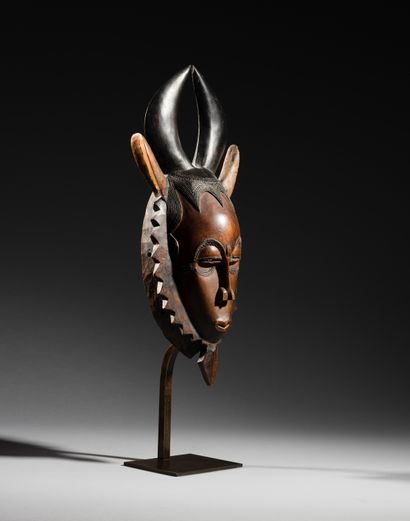 Gouro mask, Ivory Coast
Wood, natural pigments
H....