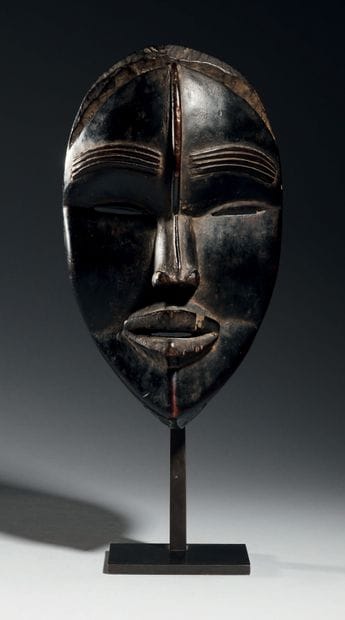 Deangle mask, Dan, Ivory Coast
Wood
H. 27,5...