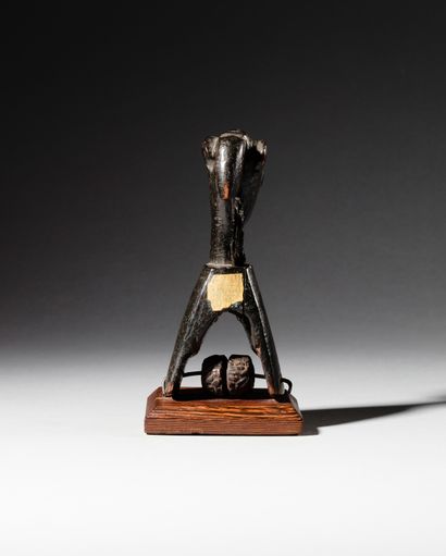 Gouro loom pulley block, Ivory Coast
Wood...