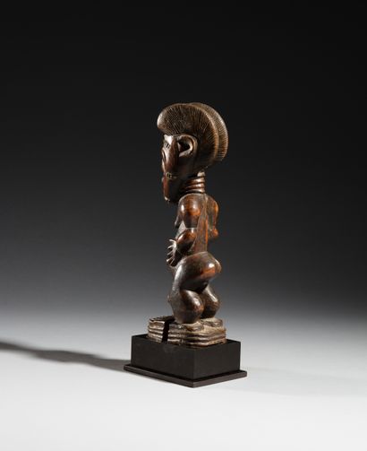 Statuette Blolo-bla Baoulé, Côte d'Ivoire
Bois...