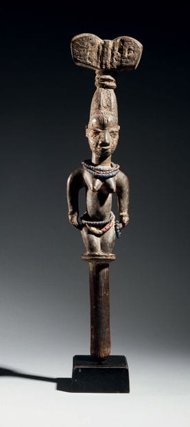Ose Sango stick, Yoruba, Nigeria
Wood and...