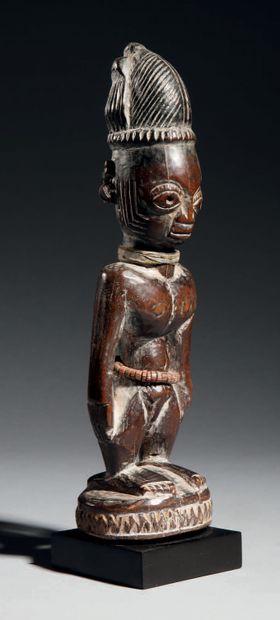 Statuette Ere Ibeji, Yoruba, Nigeria
H. 27...