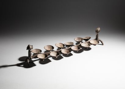 Jeu Senoufo Awele, Côte d'Ivoire
Fer, bronze
H....