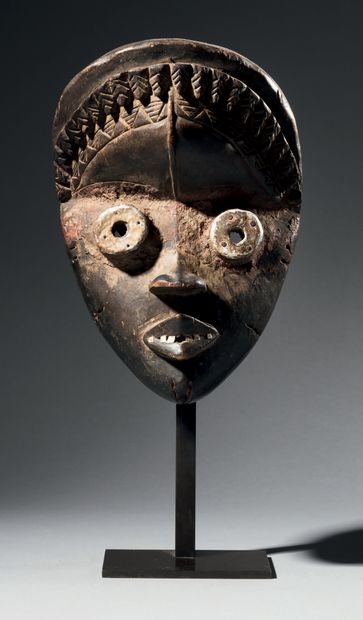 Masque Dan Kran, Côte d'Ivoire
Bois, métal
H....