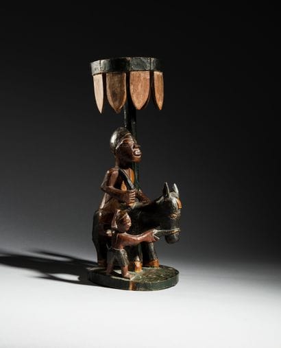 Yoruba statue Benin
Circa 1925
Wood and natural...
