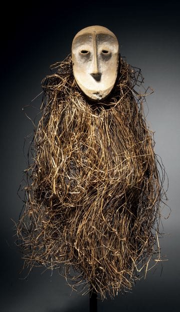 Lega mask, Democratic Republic of the Congo
Wood,...
