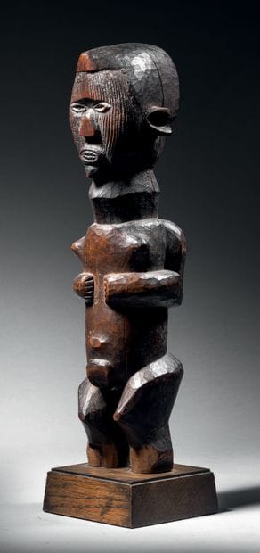 Teke figure, Democratic Republic of the Congo,...
