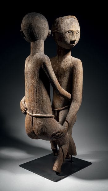 Sakalava or Vezo sculpture representing a...