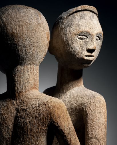 Sakalava or Vezo sculpture representing a...