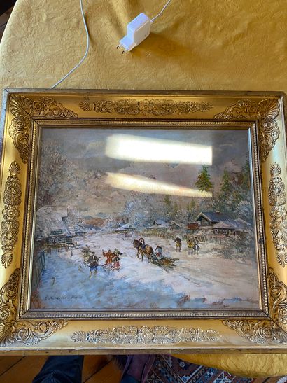 CONSTANTIN ALEXEIEVICH KOROVINE (1861-1939)

Troika...