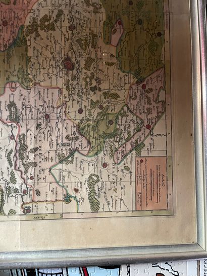 Geographical map of Haynaut County
By JAILLOT,...