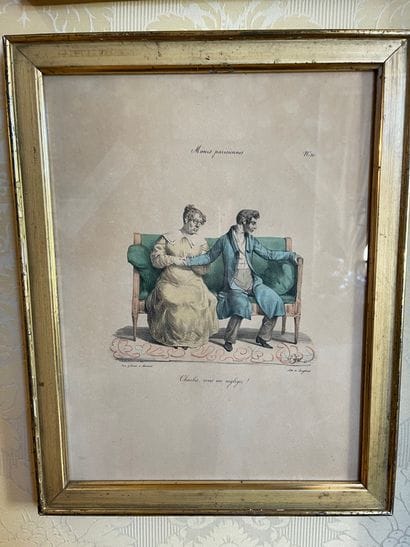 Suite of eleven engravings
Some enhanced...