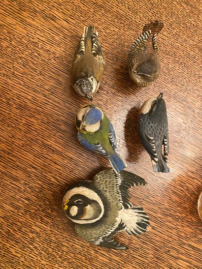 SYLVESTRIE
Birds
Set of five sculptures,...
