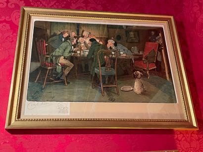 CECIL ALDIN (1870 - 1935)
The concert - the...