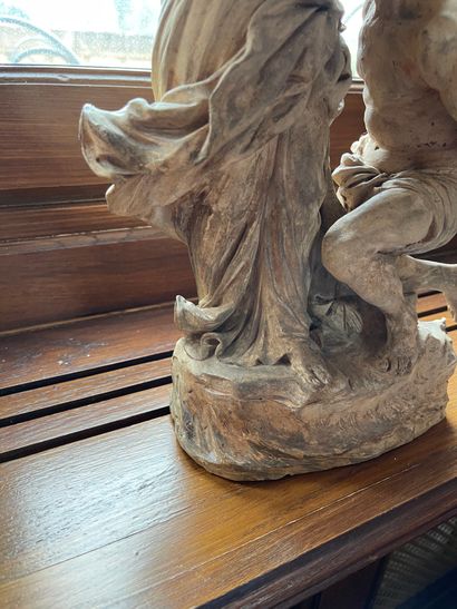 École Française du XIXe siècle
Roman Charity
Terracotta...
