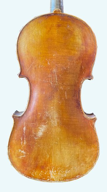 French violin, with label 