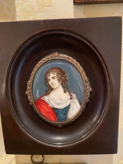 
Miniature of Madame de Sevigne 

End of...
