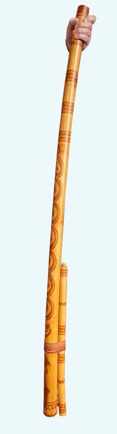 Slovak Fujara, large curved flute about 180...