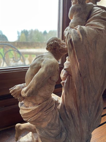 École Française du XIXe siècle
Roman Charity
Terracotta...