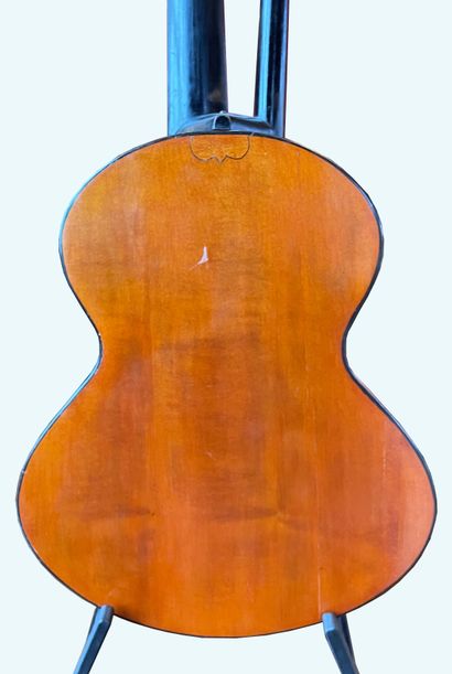 Russian guitar, eleven strings, flamed maple...