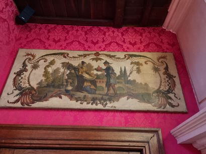 Ecole FRANCAISE vers 1800
Chinoiseries
Three...