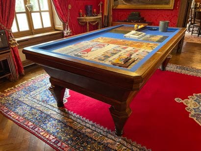 French rosewood billiard table
Legs with...