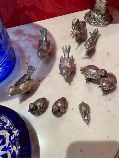 Set of nine metal bird subjects
Modern
Expert...