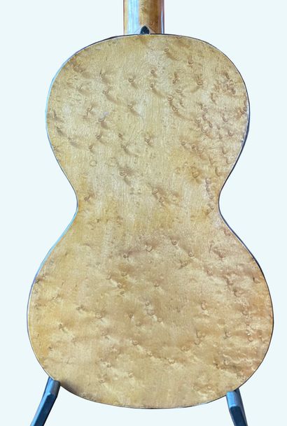 Romantic guitar in the style of Lacote, maple...
