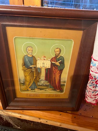 Icon of Saints Peter and Paul
In a kiot
Russia,...