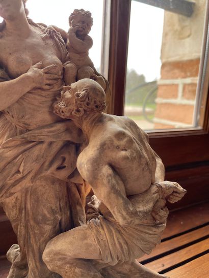 École Française du XIXe siècle
Roman Charity
Terracotta...