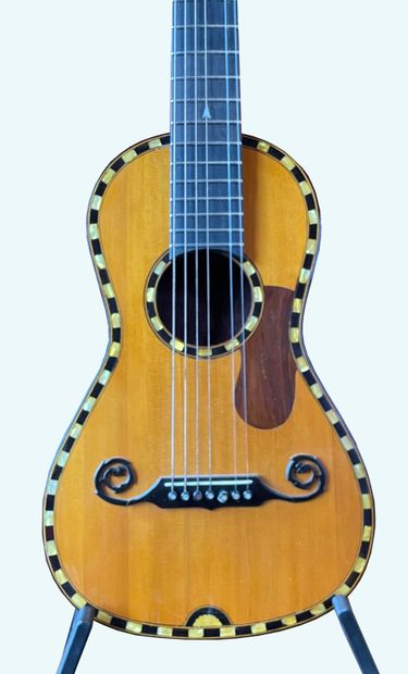 Russian guitar, seven strings, rosewood veneer...