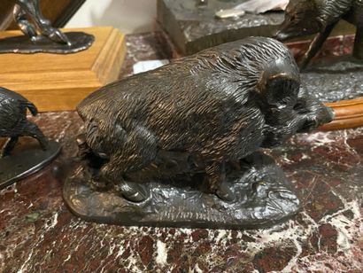 A.K. KORNILUK (XXe siècle)
Boar
Sculpture...