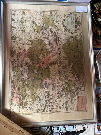 Geographical map of Haynaut County
By JAILLOT,...