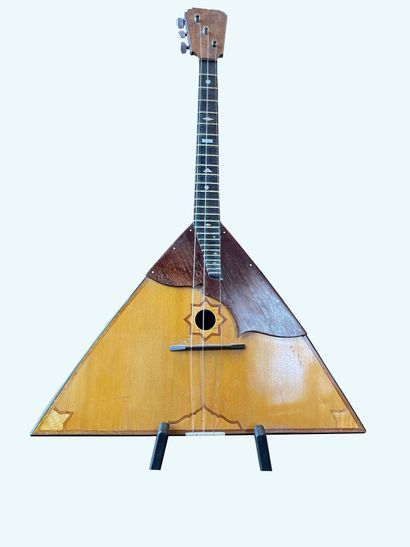 Balalaika made by Zimmerman, speckled maple...